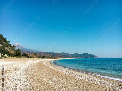 Scenic Cirali beach, Turkey © Alexey Pelikh