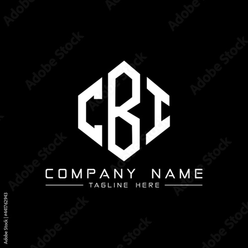 Free Download CBI letter logo design with polygon shape. CBI polygon logo monogram. CBI cube logo design. CBI hexagon vector logo template white and black colors. CBI monogram, CBI business and real estate logo.  - GFXLoad