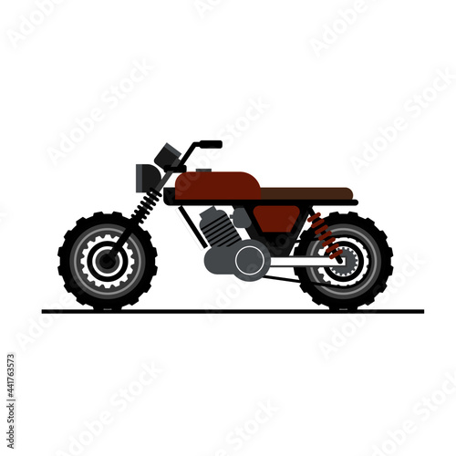 Motorcycle Types Tracker Objects Icons 