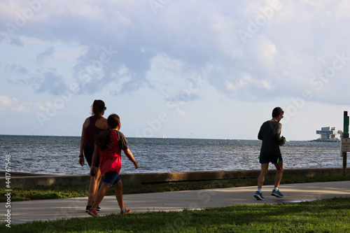 couple walking on the beach