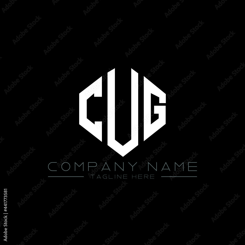 CUG letter logo design with polygon shape. CUG polygon logo monogram. CUG cube logo design. CUG hexagon vector logo template white and black colors. CUG monogram, CUG business and real estate logo. CUG letter logo design with polygon shape. CUG polygon logo monogram. CUG cube logo design. CUG hexagon vector logo template white and black colors. CUG monogram, CUG business and real estate logo.