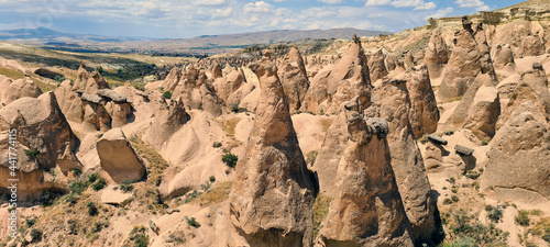 Spectacular rocks formations of Devrent valley - imagination Valley, Cappadocia, Turkey. June 12, 2021 photo