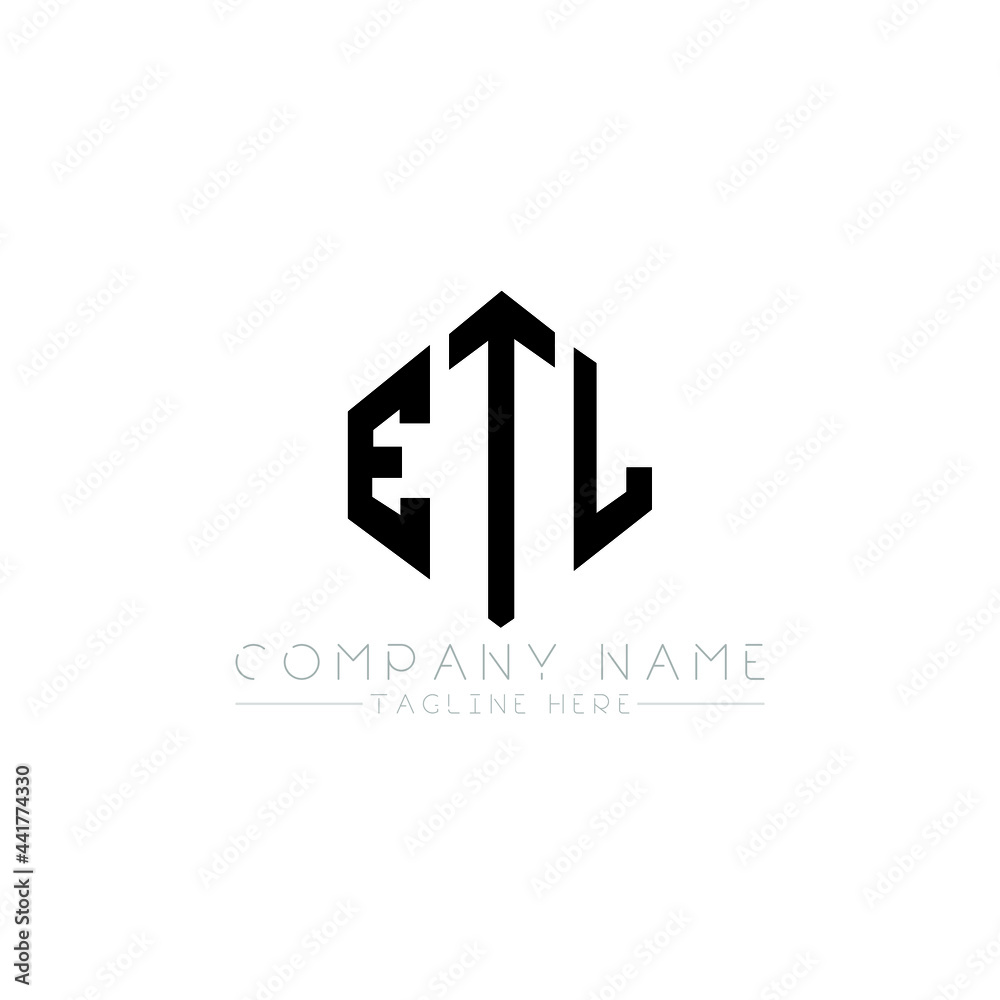 ETL letter logo design with polygon shape. ETL polygon logo monogram. ETL cube logo design. ETL hexagon vector logo template white and black colors. ETL monogram, ETL business and real estate logo. ETL letter logo design with polygon shape. ETL polygon logo monogram. ETL cube logo design. ETL hexagon vector logo template white and black colors. ETL monogram, ETL business and real estate logo.