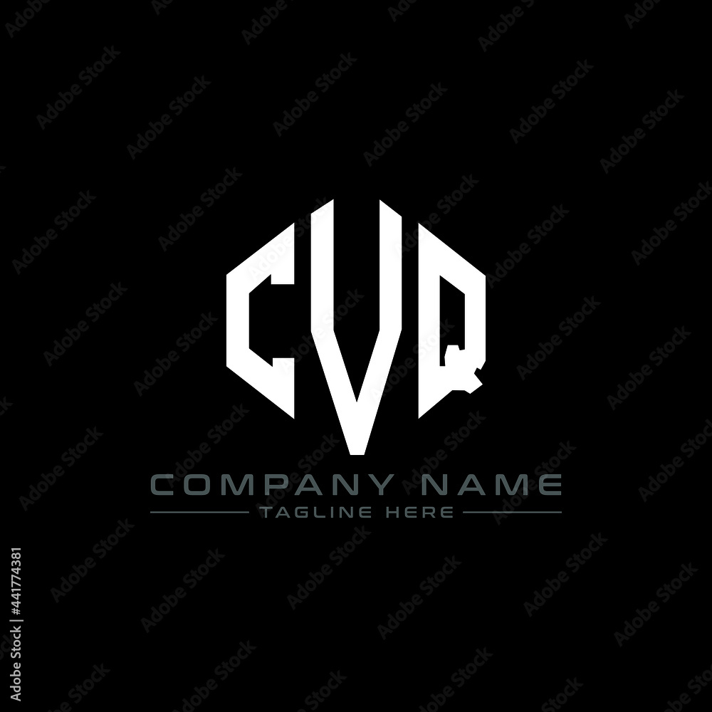 CVQ letter logo design with polygon shape. CVQ polygon logo monogram. CVQ cube logo design. CVQ hexagon vector logo template white and black colors. CVQ monogram, CVQ business and real estate logo. CVQ letter logo design with polygon shape. CVQ polygon logo monogram. CVQ cube logo design. CVQ hexagon vector logo template white and black colors. CVQ monogram, CVQ business and real estate logo.