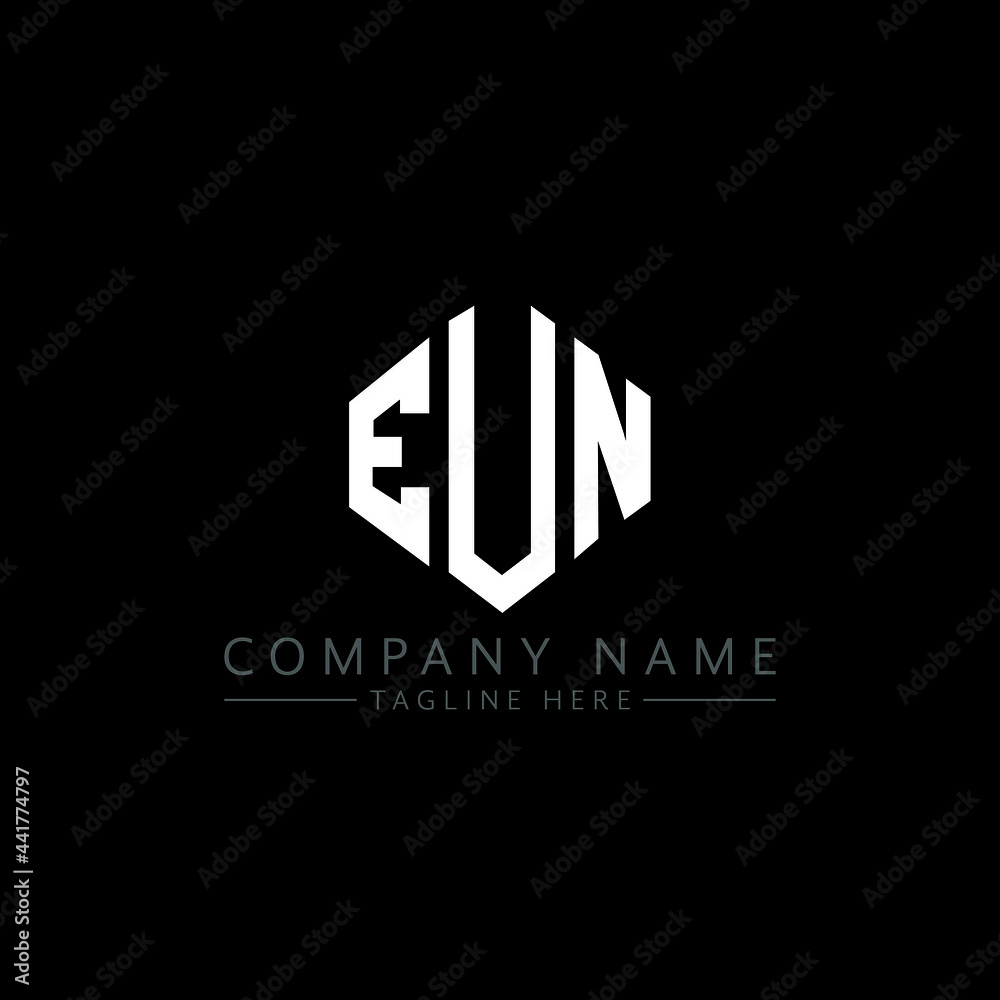 EUN letter logo design with polygon shape. EUN polygon logo monogram. EUN cube logo design. EUN hexagon vector logo template white and black colors. EUN monogram, EUN business and real estate logo. EUN letter logo design with polygon shape. EUN polygon logo monogram. EUN cube logo design. EUN hexagon vector logo template white and black colors. EUN monogram, EUN business and real estate logo.