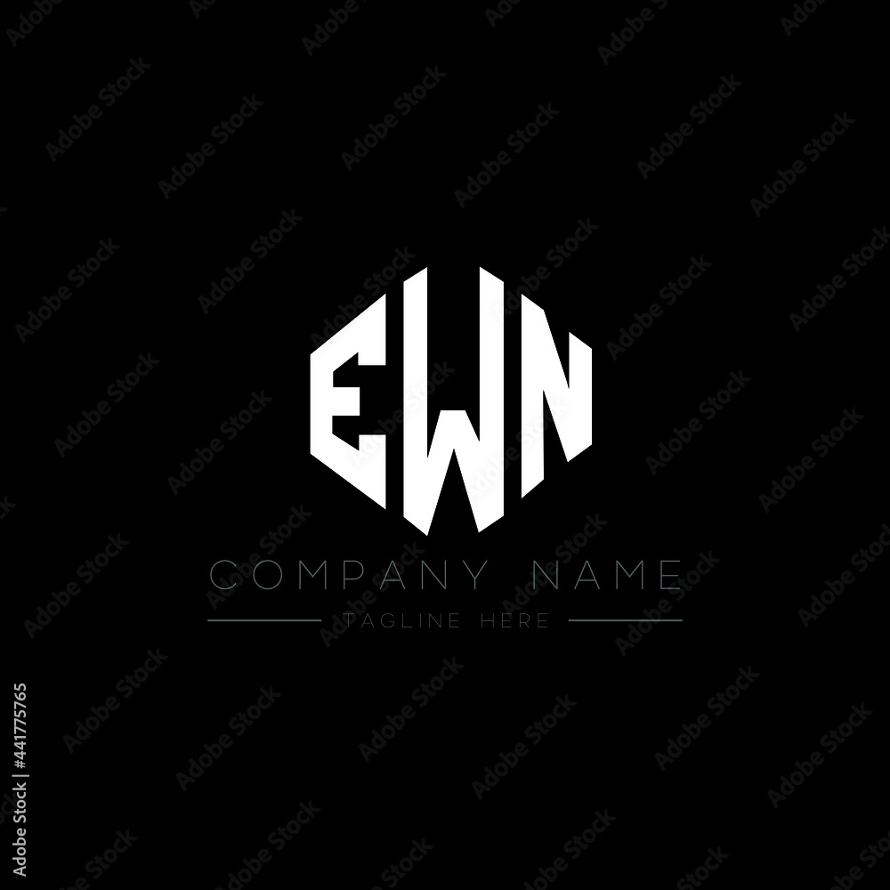 EWN letter logo design with polygon shape. EWN polygon logo monogram. EWN cube logo design. EWN hexagon vector logo template white and black colors. EWN monogram, EWN business and real estate logo. EWN letter logo design with polygon shape. EWN polygon logo monogram. EWN cube logo design. EWN hexagon vector logo template white and black colors. EWN monogram, EWN business and real estate logo.