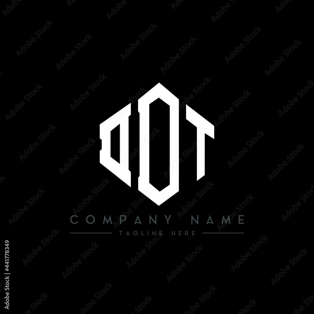 DDT letter logo design with polygon shape. DDT polygon logo monogram. DDT cube logo design. DDT hexagon vector logo template white and black colors. DDT monogram, DDT business and real estate logo. 