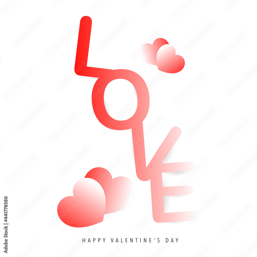 Love symbols in Valentine’s Day , isolated on white background , illustration Vector EPS 10 Love symbols in Valentine’s Day , isolated on white background , illustration Vector EPS 10