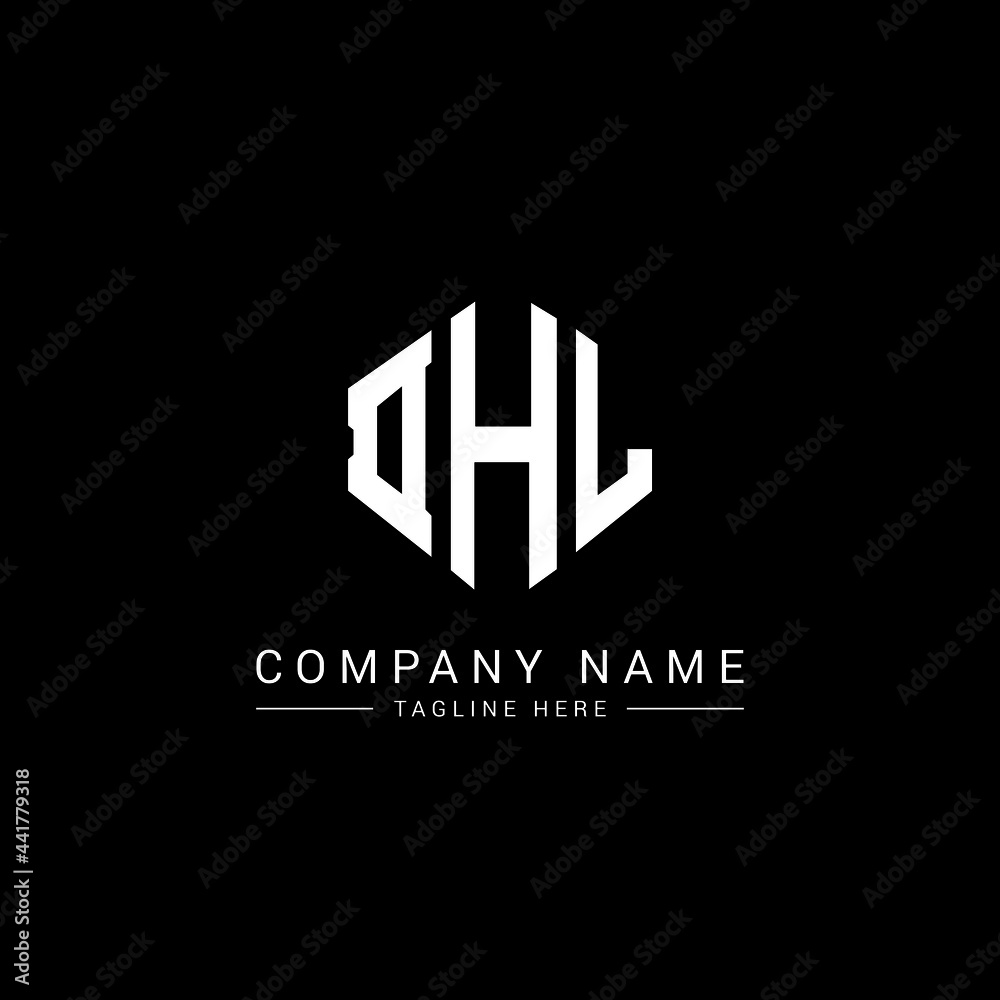 DHL letter logo design with polygon shape. DHL polygon logo monogram. DHL cube logo design. DHL hexagon vector logo template white and black colors. DHL monogram, DHL business and real estate logo. DHL letter logo design with polygon shape. DHL polygon logo monogram. DHL cube logo design. DHL hexagon vector logo template white and black colors. DHL monogram, DHL business and real estate logo.