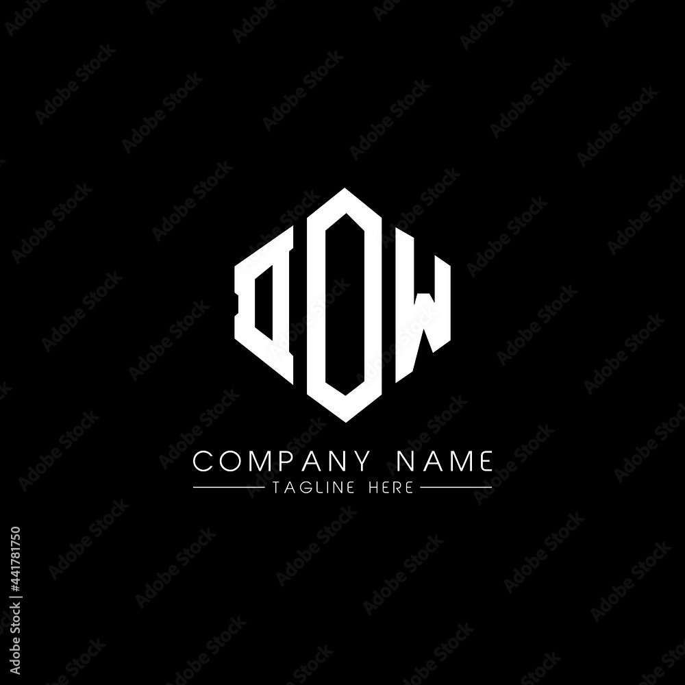 DOW letter logo design with polygon shape. DOW polygon logo monogram. DOW cube logo design. DOW hexagon vector logo template white and black colors. DOW monogram, DOW business and real estate logo. DOW letter logo design with polygon shape. DOW polygon logo monogram. DOW cube logo design. DOW hexagon vector logo template white and black colors. DOW monogram, DOW business and real estate logo.