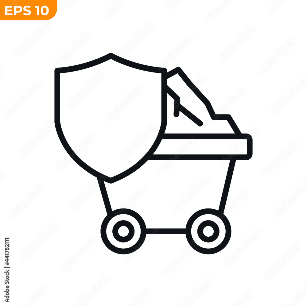 mining insurance icon symbol template for graphic and web design collection logo vector illustration mining insurance icon symbol template for graphic and web design collection logo vector illustration
