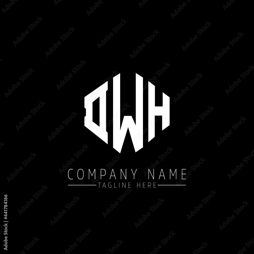 DWH letter logo design with polygon shape. DWH polygon logo monogram. DWH cube logo design. DWH hexagon vector logo template white and black colors. DWH monogram, DWH business and real estate logo. DWH letter logo design with polygon shape. DWH polygon logo monogram. DWH cube logo design. DWH hexagon vector logo template white and black colors. DWH monogram, DWH business and real estate logo.