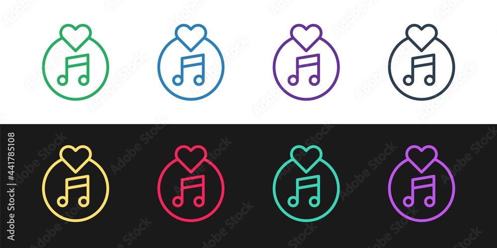 Set line Vinyl disk icon isolated on black and white background. Vector Set line Vinyl disk icon isolated on black and white background. Vector