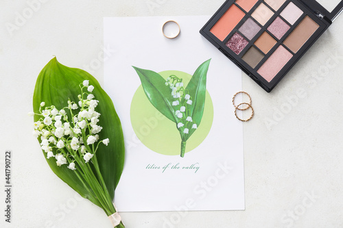 Beautiful lily-of-the-valle...