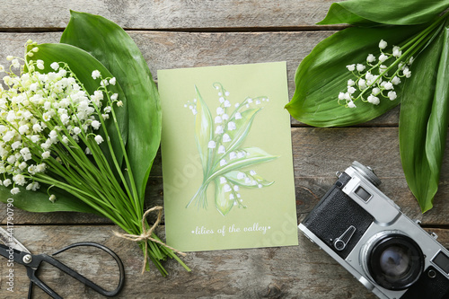 Beautiful lily-of-the-valle...