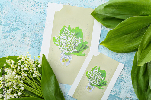 Beautiful lily-of-the-valle...