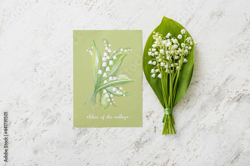 Beautiful lily-of-the-valle...