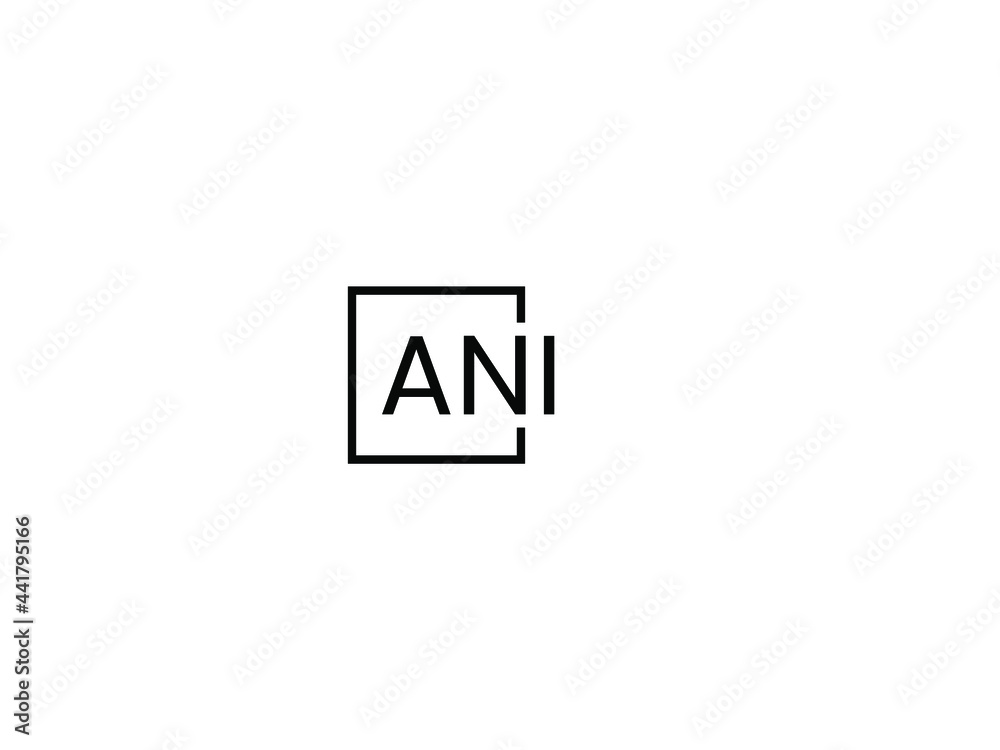 ANI Letter Initial Logo Design Vector Illustration ANI Letter Initial Logo Design Vector Illustration