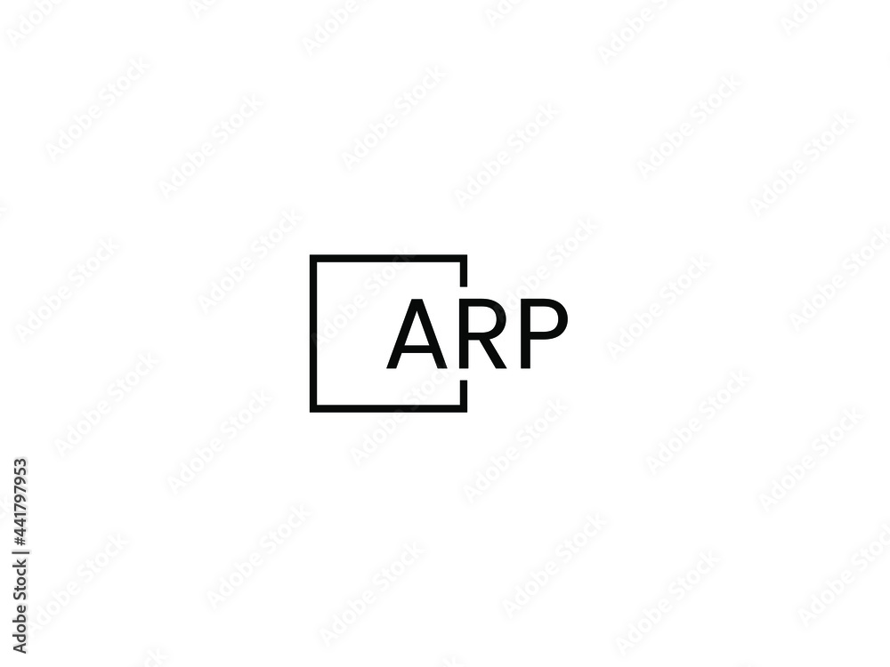 ARP Letter Initial Logo Design Vector Illustration ARP Letter Initial Logo Design Vector Illustration