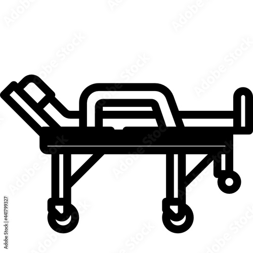 stretcher line icon