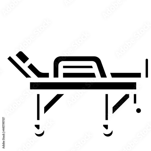 stretcher solid icon