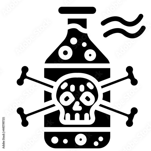 toxic solid icon