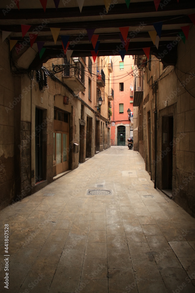 Obraz premium Casco Historico Barcelona