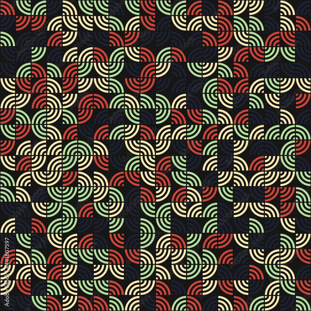 Abstract Geometric Pattern generative computational art illustration Abstract Geometric Pattern generative computational art illustration