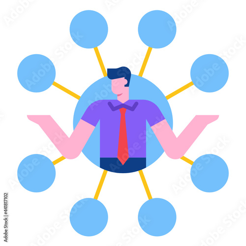 business model E-commerce icon