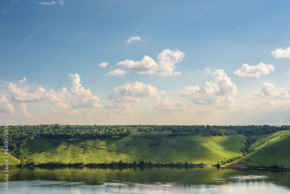 Fototapeta premium lake and mountains