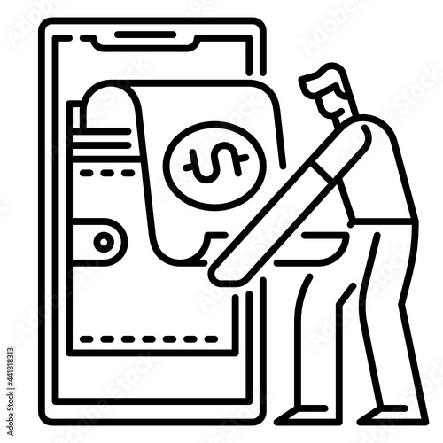 wallet E-commerce icon