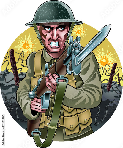 world war military vector image