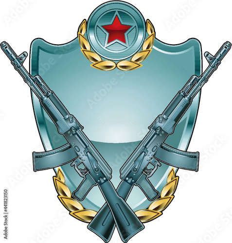 vector military emblem