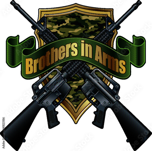 vector military emblem
