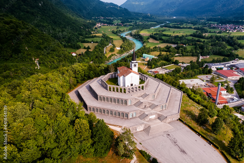 Ταπετσαρία Italian Charnel house in Kobarid Slovenia
