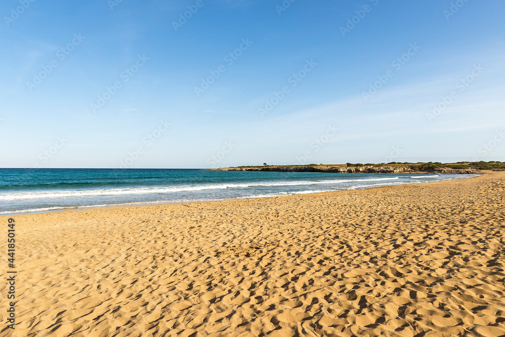 Splendid seascapes of Arenella Beach (Spiaggia di Arenella) in Syracuse City, Sicily, Italy. Splendid seascapes of Arenella Beach (Spiaggia di Arenella) in Syracuse City, Sicily, Italy.