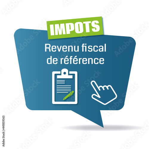 Logo revenu fiscal de référence.
