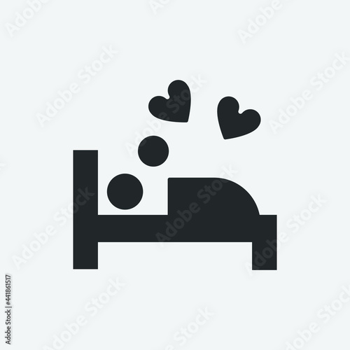 love boat vector icon illustration sign 