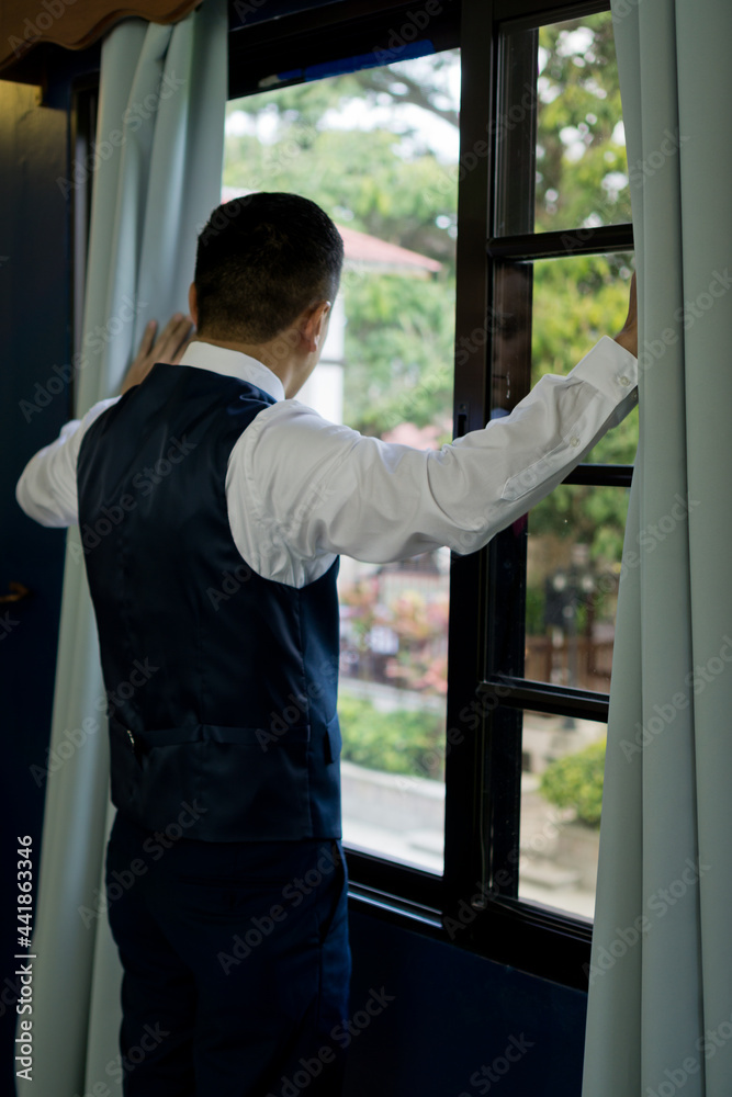 Fototapeta premium groom