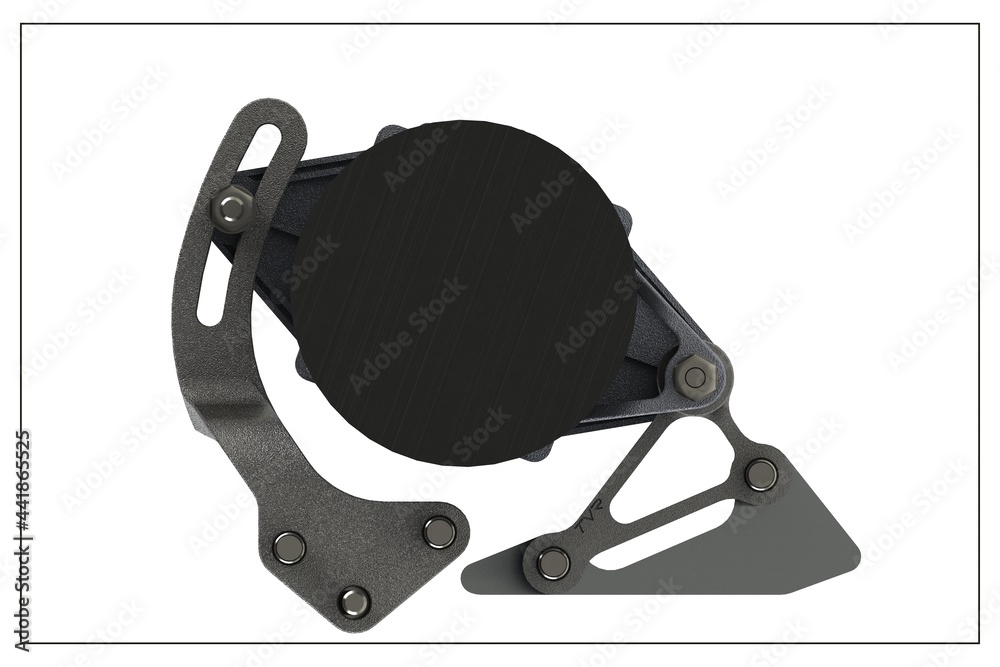 Obraz premium 3d design of an alternator.