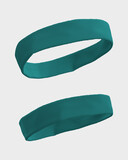 Blank headband mock up in front and side views, 3d rendering, 3d illustration