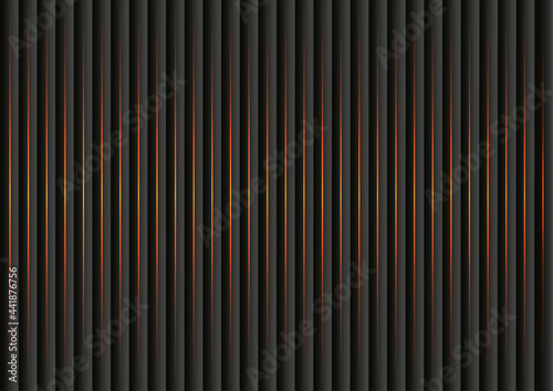 Abstract gold and black vertical strip lines vector background. vertical lines and strips