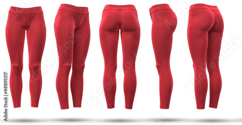 Slika na platnu 3D rendered ladies  leggings pants Read