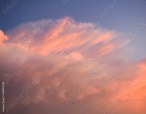 Wallpaper Mural sunset sky with clouds Torontodigital.ca