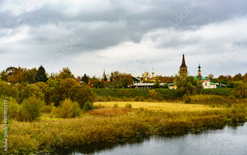 The architecture of Suzdal  an ancient city in Russia. 