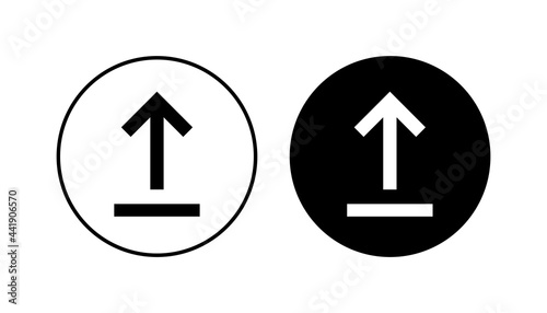 Upload icon set. load data symbol Free Download Upload icon set. load data symbol - GFXLoad