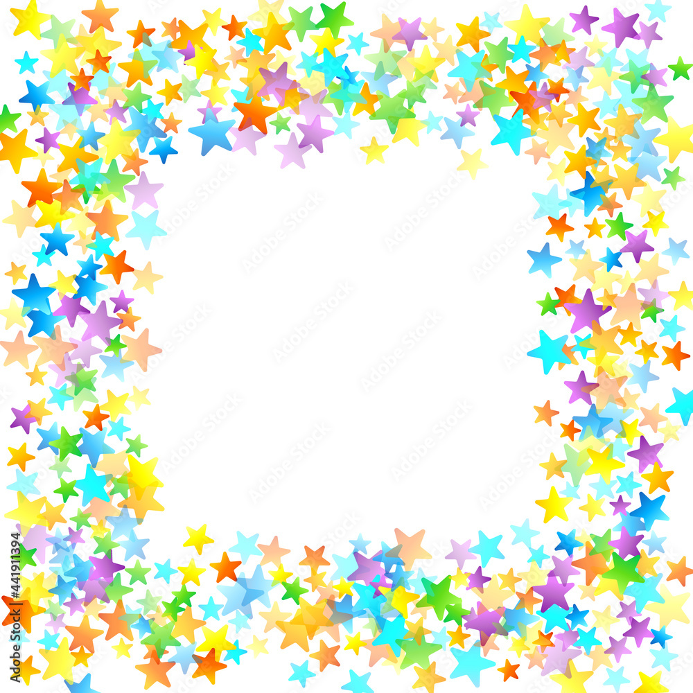 Rainbow Festive Confetti. Carnival Star Falling. Rainbow Festive Confetti. Carnival Star Falling.
