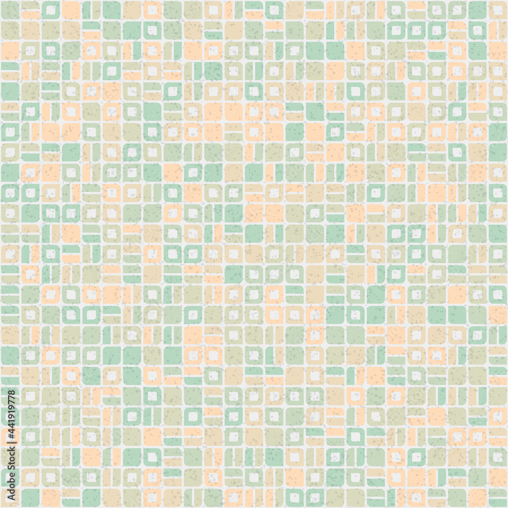 Fototapeta premium Abstract Geometric Pattern generative computational art illustration