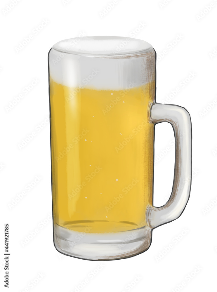 ジョッキのビール