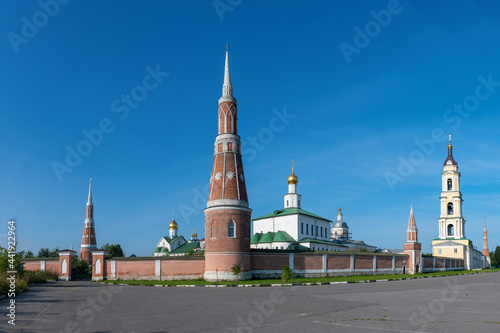 View of Staro-Golutvin monastery at sunny day. Kolomna, Moscow Oblast, Russia.